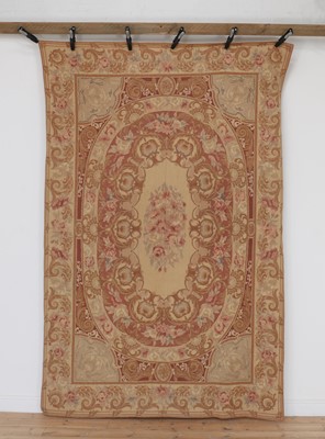 Lot 35 - An Aubusson-style wool rug