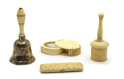 Lot 339 - A group of ivory items