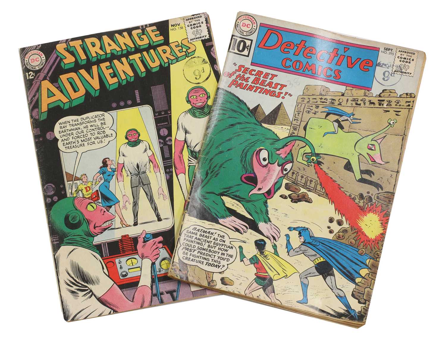 Lot 570 - A collection of eighty-eight DC comic books