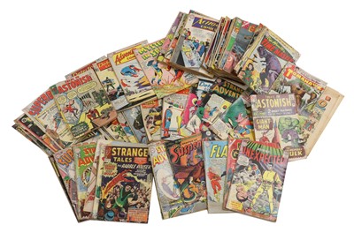 Lot 570 - A collection of eighty-eight DC comic books