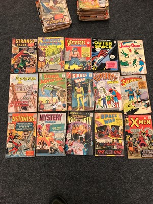 Lot 570 - A collection of eighty-eight DC comic books