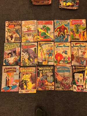 Lot 570 - A collection of eighty-eight DC comic books