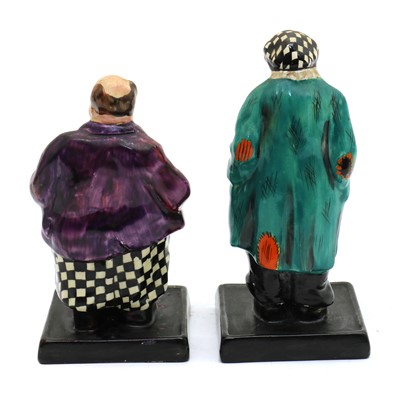 Lot 170 - A pair of Royal Venton Ware pottery figures