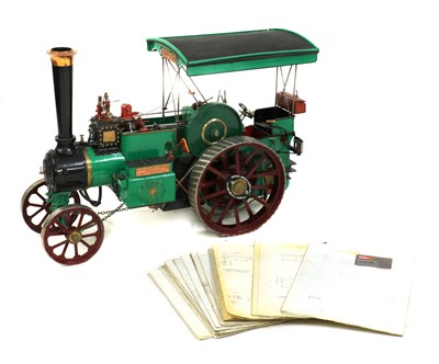 Lot 308 - A 1.5" scale model of a Charles Burrell & Sons traction engine