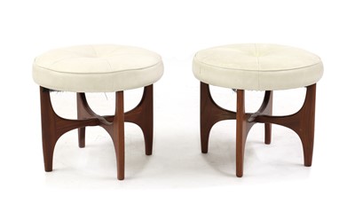 Lot 311 - A pair of G plan circular stools