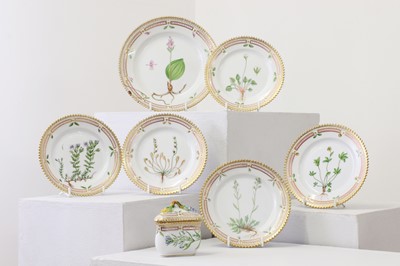 Lot 69 - A collection of Royal Copenhagen ‘Flora Danica’ porcelain items
