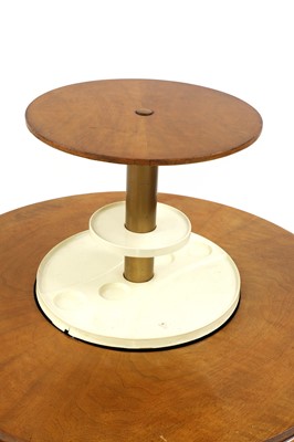 Lot 101 - An Art Deco walnut 'surprise' cocktail table