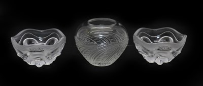 Lot 188 - A pair of Lalique dishes