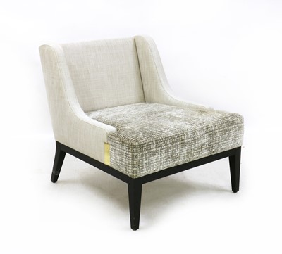 Lot 352 - A contemporary easy chair