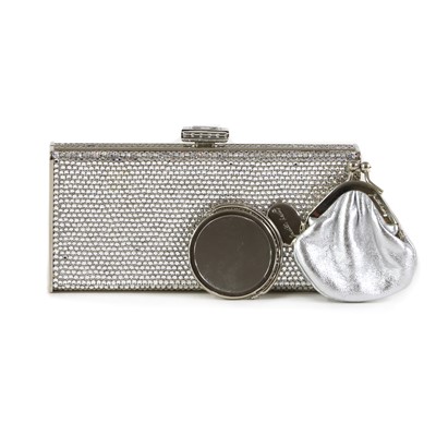 Lot 1476 - Judith Leiber diamante evening bag