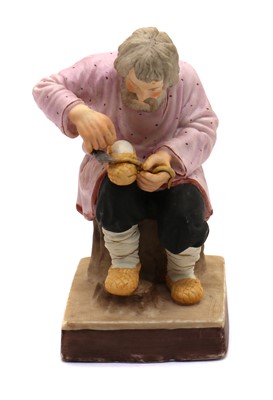 Lot 169 - A Gardner biscuit porcelain figure