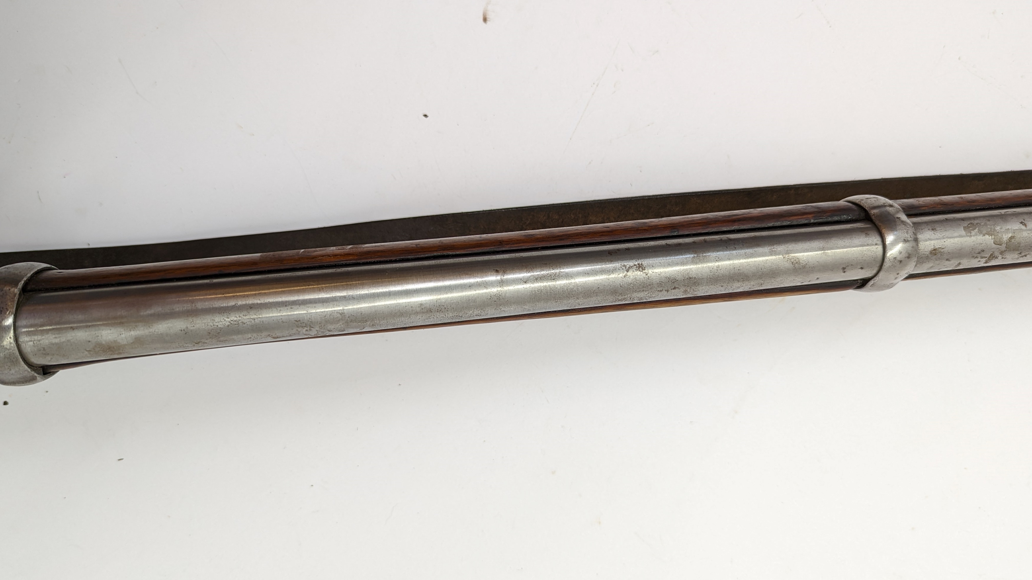 Lot 63 - A Lee Enfield three-band percussion rifle,