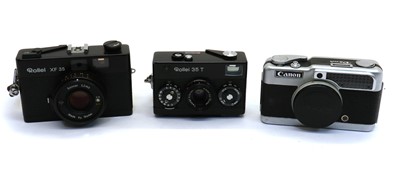 Lot 346 - A Rollei 35 T compact camera