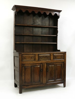 Lot 400 - An Oak Welsh Dresser