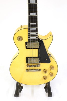 Lot 171 - A 2010 Gibson Custom Shop Randy Rhodes '74 Les Paul Custom electric guitar