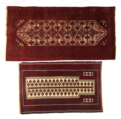 Lot 296 - An Afghan rug