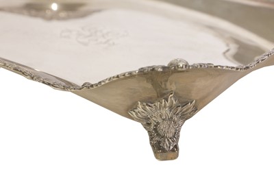 Lot 14 - A Tiffany & Co. Art Nouveau silver serving dish