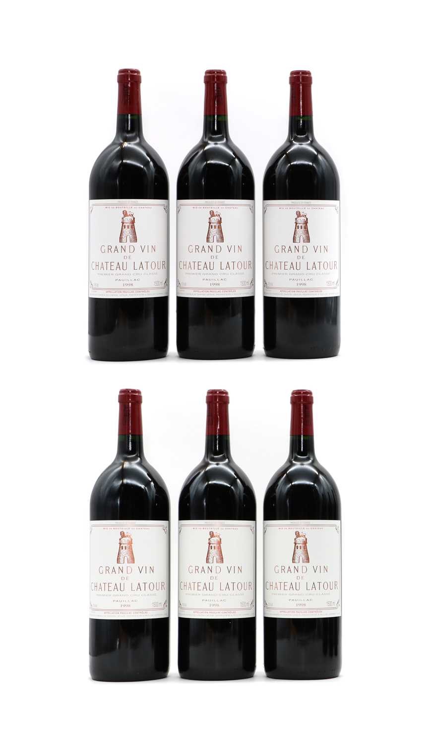 Lot 149 - Chateau Latour, Grand vin de Latour, 1998, (6 magnums, OWC)