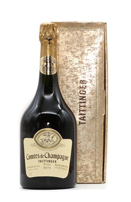 Lot 30 - Taittinger, Comtes de Champagne, Blanc de Blancs, 1979 (1 magnum)