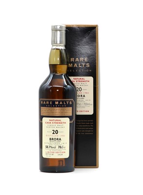 Lot 314 - Rare Malts Selection, Natural Cask Strength, Aged 20 years, distilled 1982, bottle 1019 (1, boxed)