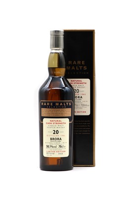 Lot 315 - Rare Malts Selection, Natural Cask Strength, Aged 20 years, distilled 1982, bottle 1020, (1, boxed)