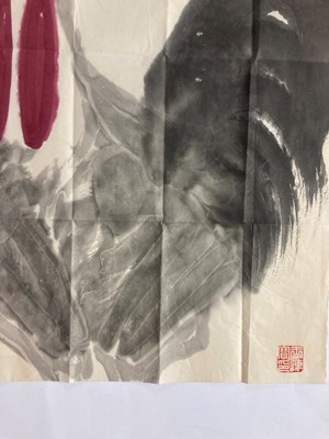 Lot 71 - A Chinese gouache painting