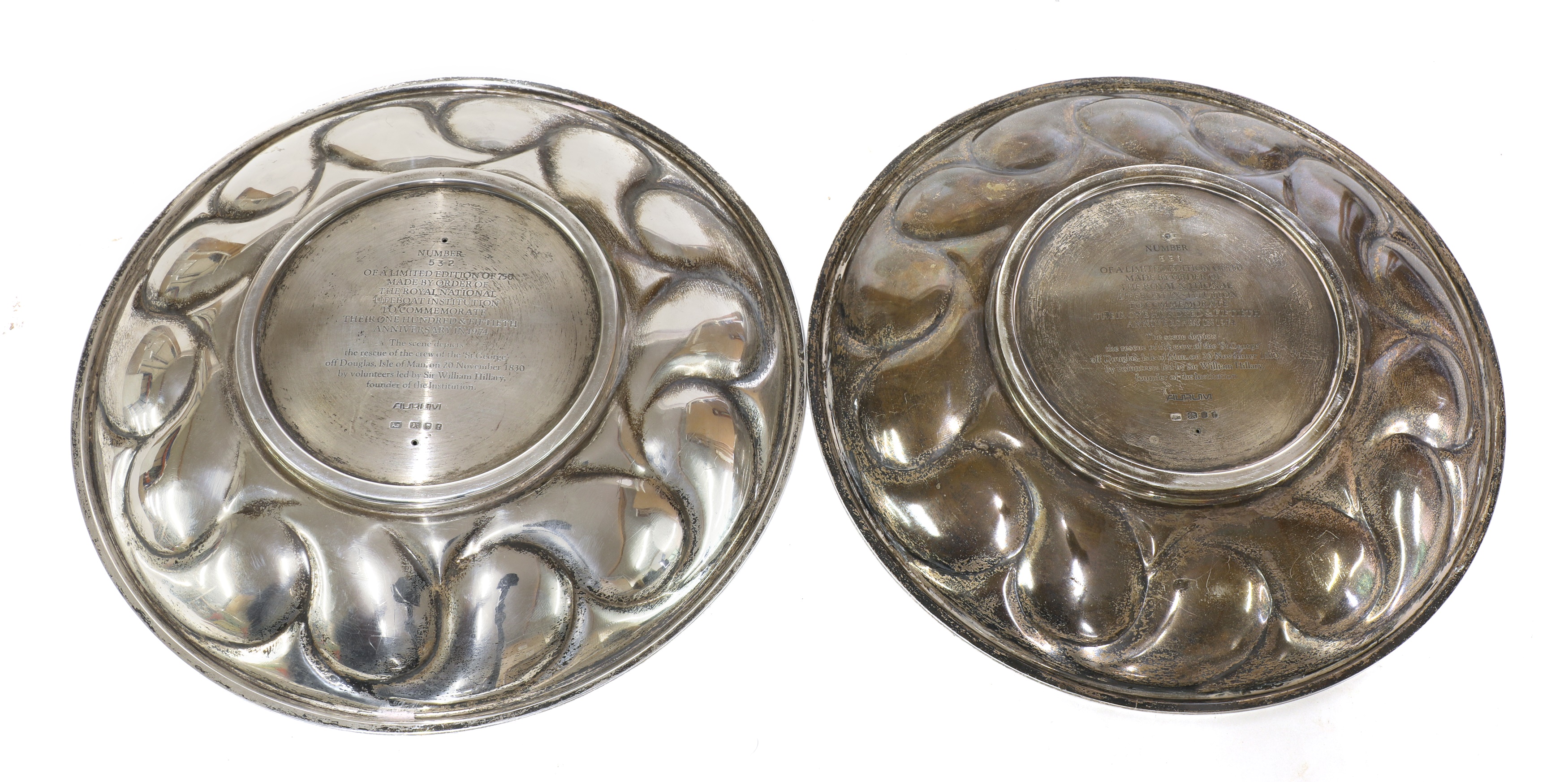 Lot 177 - A Pair Of Silver-gilt Royal National