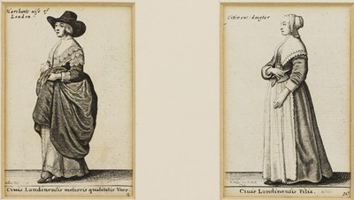 Lot 16 - Wenceslaus Hollar (Bohemian, 1607-1677)