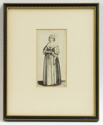 Lot 16 - Wenceslaus Hollar (Bohemian, 1607-1677)