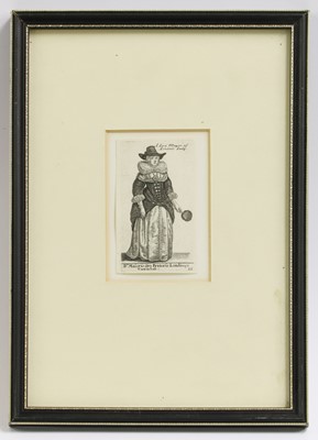 Lot 16 - Wenceslaus Hollar (Bohemian, 1607-1677)