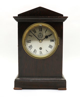 Lot 236 - An RAF officers mess mantle clock