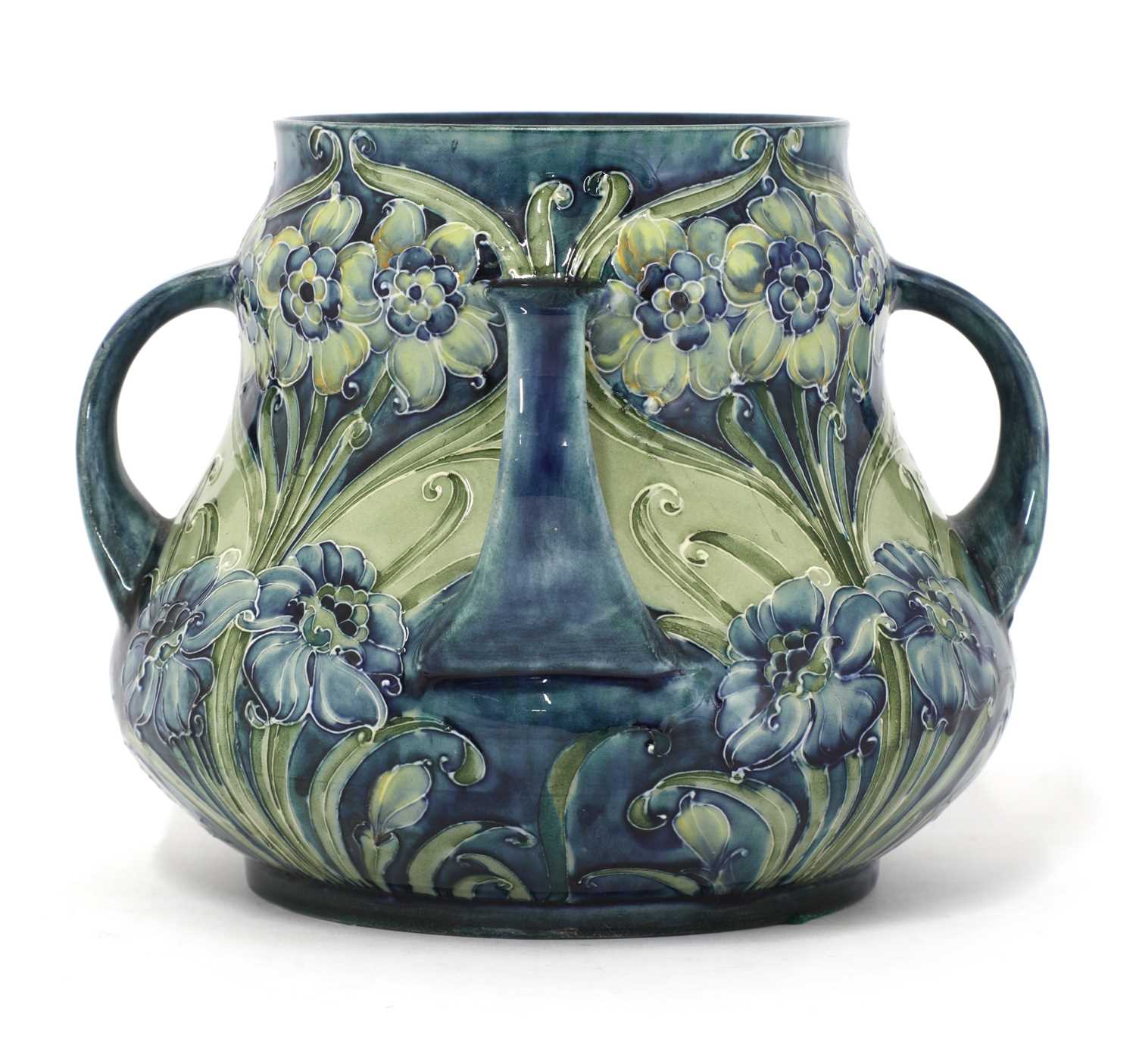 Lot 12 - A William Moorcroft for Liberty & Co. Florian ware vase