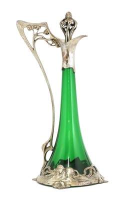 Lot 3 - An Art Nouveau WMF claret jug and stopper