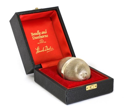 Lot 180 - A silver-gilt and enamel 'Surprise' egg