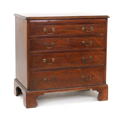 Lot 361 - A George III mahogany bachelor’s chest