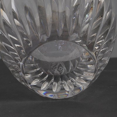 Lot 340 - A suite of 'Massena' crystal glasses by Baccarat