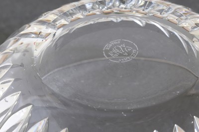 Lot 340 - A suite of 'Massena' crystal glasses by Baccarat