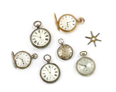 Lot 489 - A collection of pocket watches