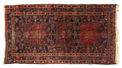 Lot 227 - A Hamadan wool rug