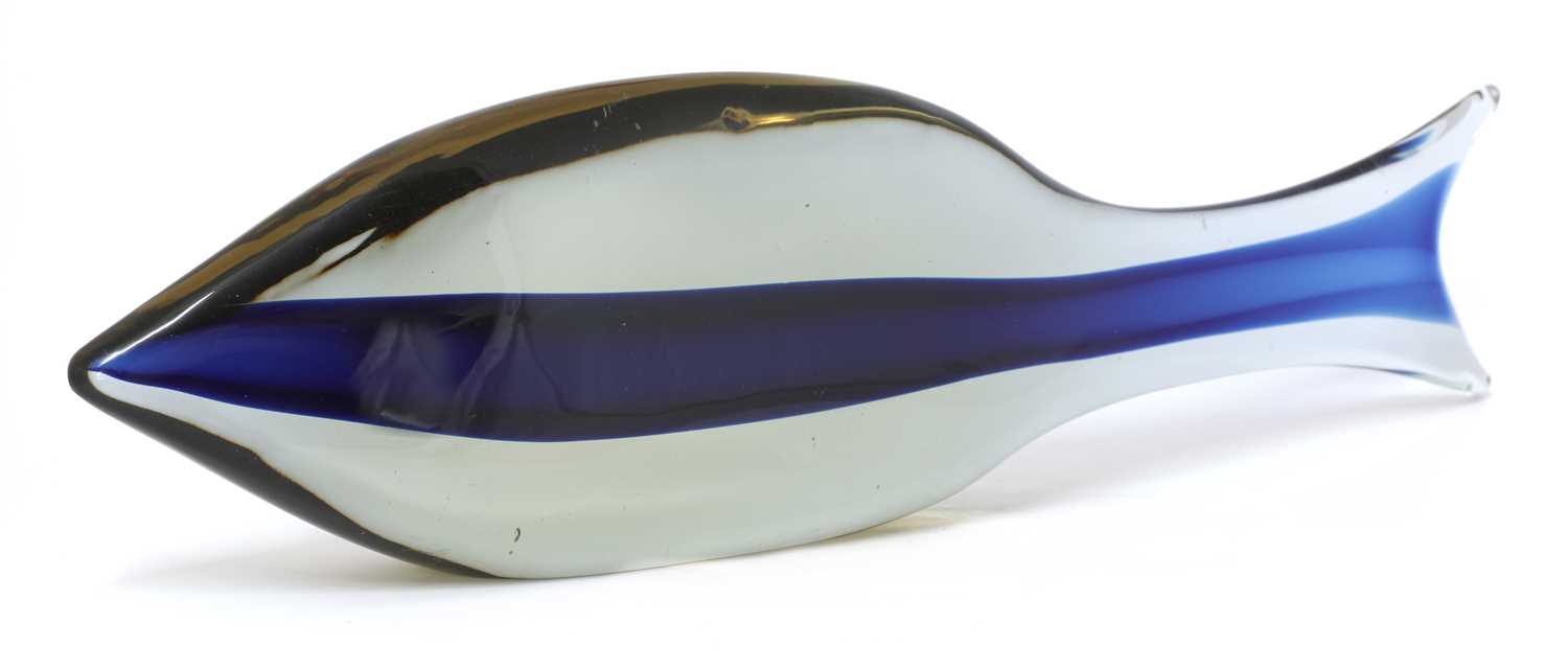 Lot 260 - A Murano art glass fish