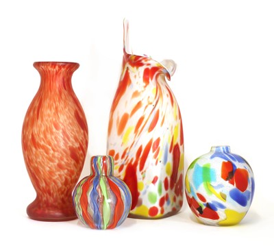Lot 256 - A collection of Murano-type glassware