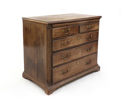 Lot 308 - A George III mahogany chest of drawers