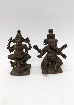 Lot 85 - A collection of decorative bronze and alloy figures