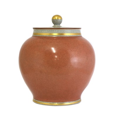 Lot 144 - A Royal Copenhagen vase and cover