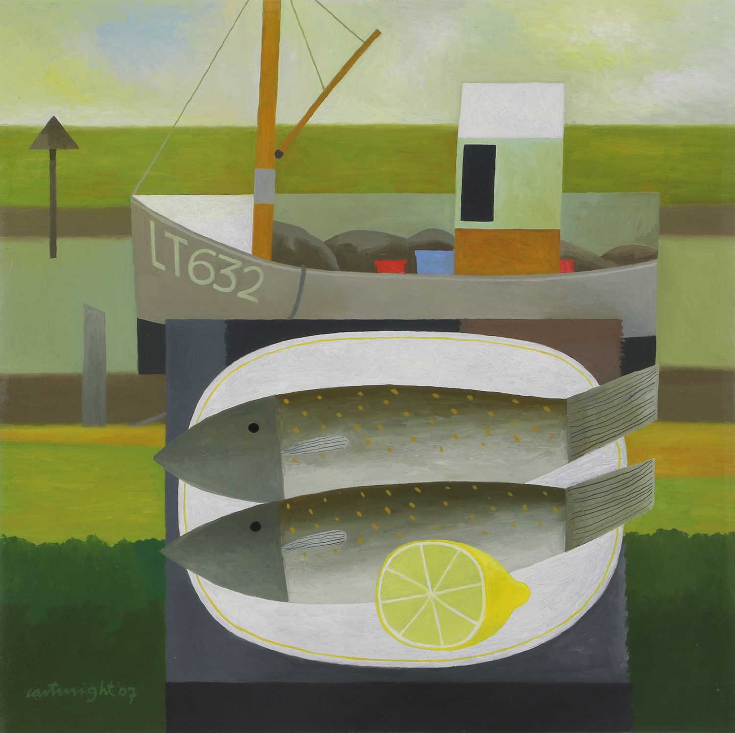 Lot 215 - Reg Cartwright (b.1938)