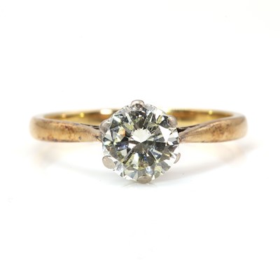 Lot 315 - A single stone diamond ring