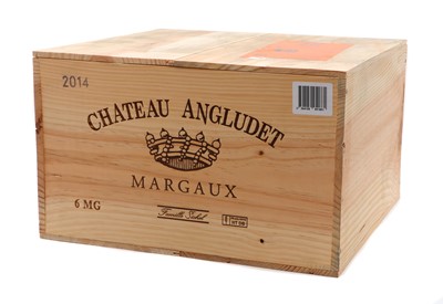 Lot 116 - Chateau d'Angludet, Margaux, 2014 (6 magnums, OWC)