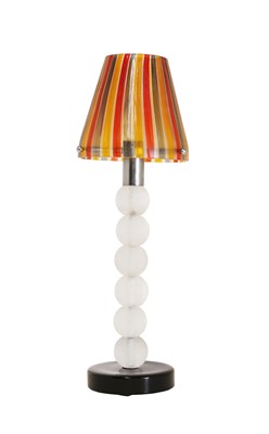 Lot 485 - A Cenedese Murano glass table lamp