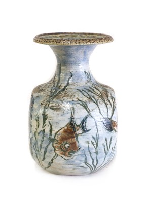 Lot 7 - A Martin Brothers' stoneware miniature vase