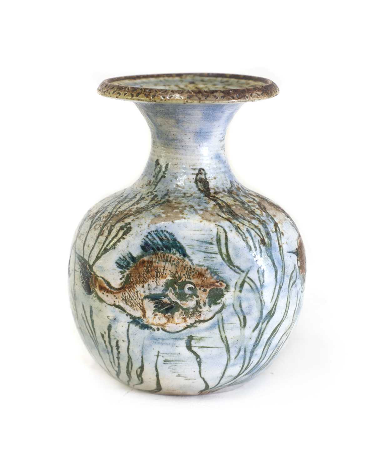 Lot 7 - A Martin Brothers' stoneware miniature vase